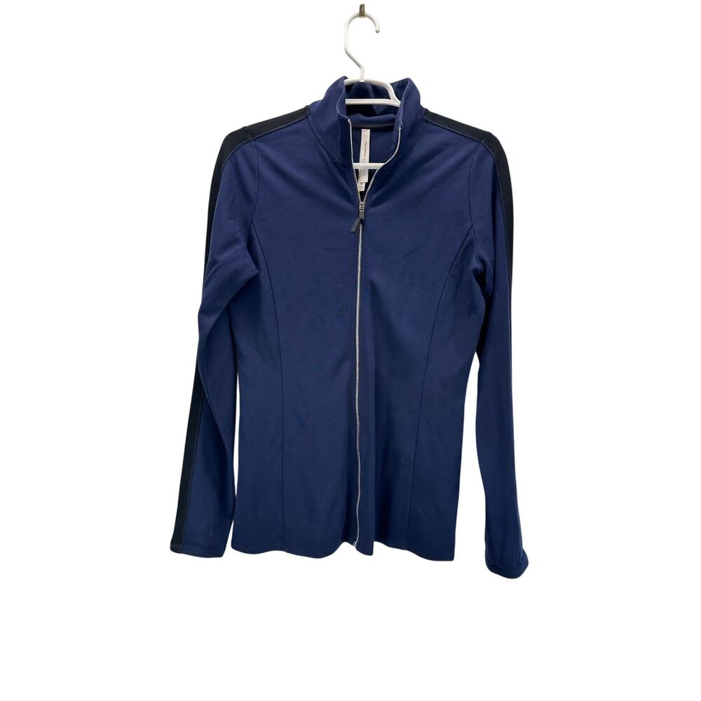 Artizia The Group Babaton Blue Black Track Jacket Full Zip Long sleeve M